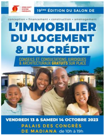 Image: 19e édition du salon de l’immobilier au Palais des Congrès du Madiana